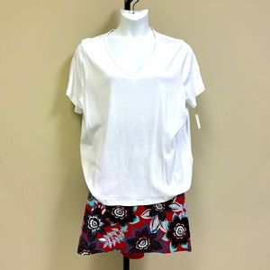 Plus size Talbots summer skirt set